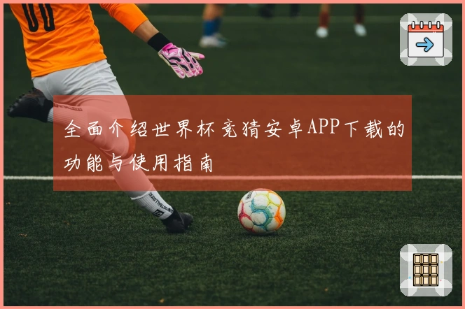 全面介绍世界杯竞猜安卓APP下载的功能与使用指南