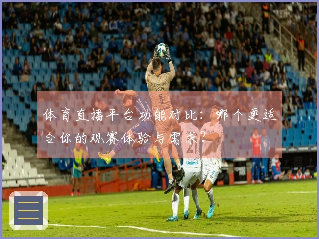 体育直播平台功能对比：哪个更适合你的观赛体验与需求？